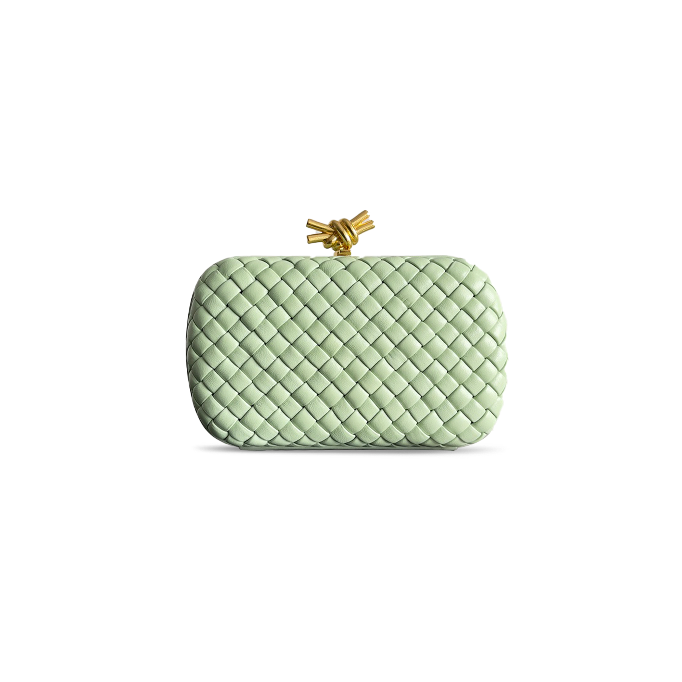 BOTTEGA VENETA KNOT MINAUDIÈRE CLUTCH 717622V2H417800 (20.5*12.5*6cm)